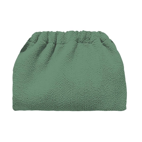 Mint - Monochrome Crinkle Clutch Bag