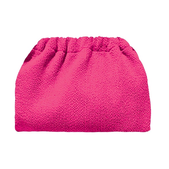  Pink Bubble Gum - Monochrome Crinkle Clutch Bag VEBL0096