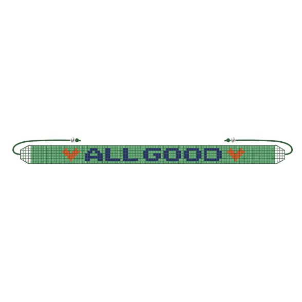 ♥ All Good ♥ - Mini Glass Bead Bracelet