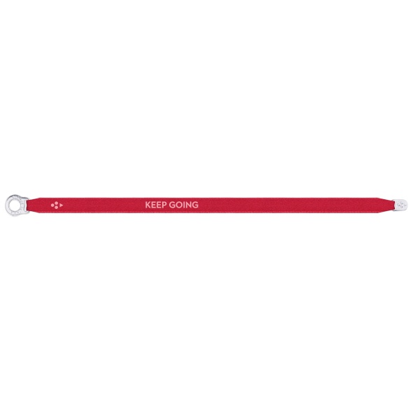  Keep Going - Satin Bracelet - Red STTB0153