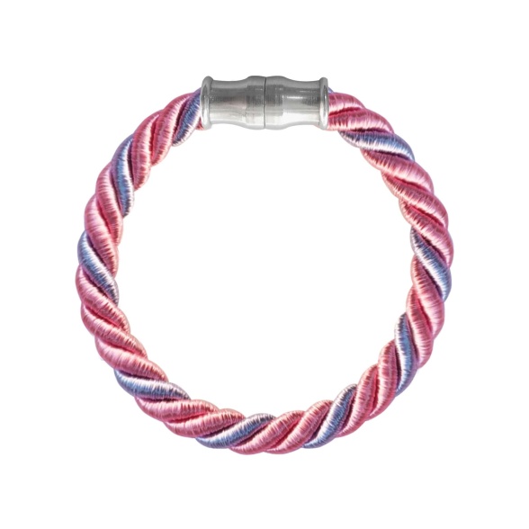  Multicolor Twisted Rope Bracelet Mulberry MTRB0001