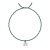  Aquarius - Zodiac Bracelet Mother of Pearl Zobc011