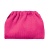  Pink Bubble Gum - Monochrome Crinkle Clutch Bag VEBL0096