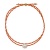  Gold - Red - Orange - One Pearl Bracelet Opbc010