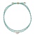  Gold - Turquoise - Light Blue - One Pearl Bracelet Opbc005