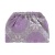 Grey Purple - Bandana Velvet Clutch Bag