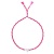  Heart - Pink Ribbon - Silver Bracelet SLCB0078