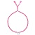  I Love You - Pink Ribbon - Silver Bracelet SLCB0082