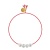  Luck - Bubble Mother Of Pearl Letter Bracelet Shel0005