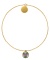  Lime Harmony - Murano Glass Charm Necklace MGCN0009