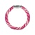  Multicolor Twisted Rope Bracelet Raspberry MTRB0015