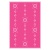  Pink Bubble Gum - Multicolour Patterned Pareo PAR03