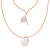 All You Need Is Less - Mother Of Pearl Pendant Necklace Fds0010