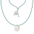  Breathe In Breathe Out Ignore - Mother Of Pearl Pendant Necklace Fds0004