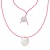  Good Times Ahead - Mother Of Pearl Pendant Necklace Fds0009