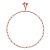  Orange - Mini Freshwater Pearl & Glass Bead Bracelet FPBC0036