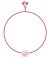 Pale Pink Happy Face Bracelet HPBR010